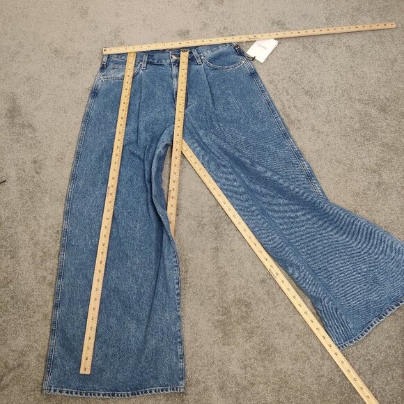 Goldsign The Atticus Jean Low Slung Wide Trouser Women's Jeans Size 30 NEW - Picture 4 of 14